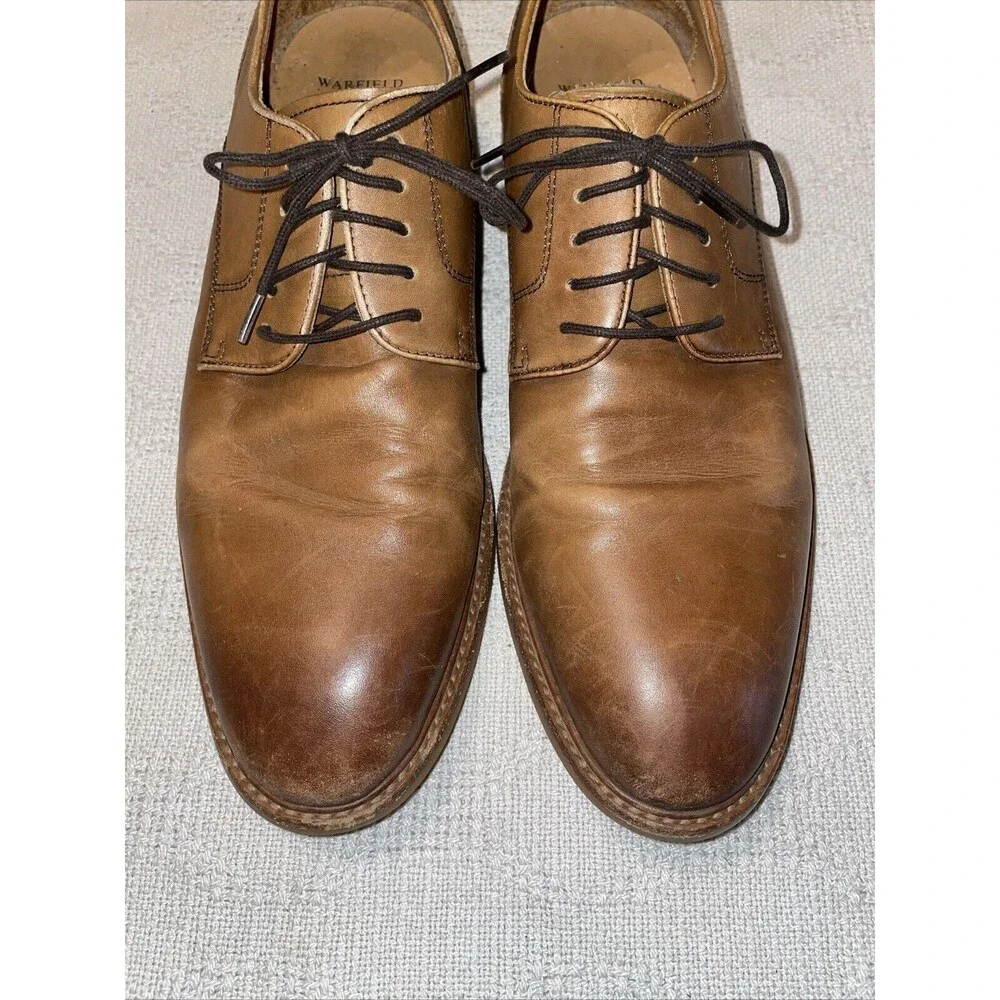 Warfield & Grand Men’s Dress Shoes Size 10.5 M Brown Leather Formal Business